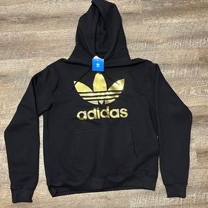 NWT Black and Gold Adidas Sweatshirt